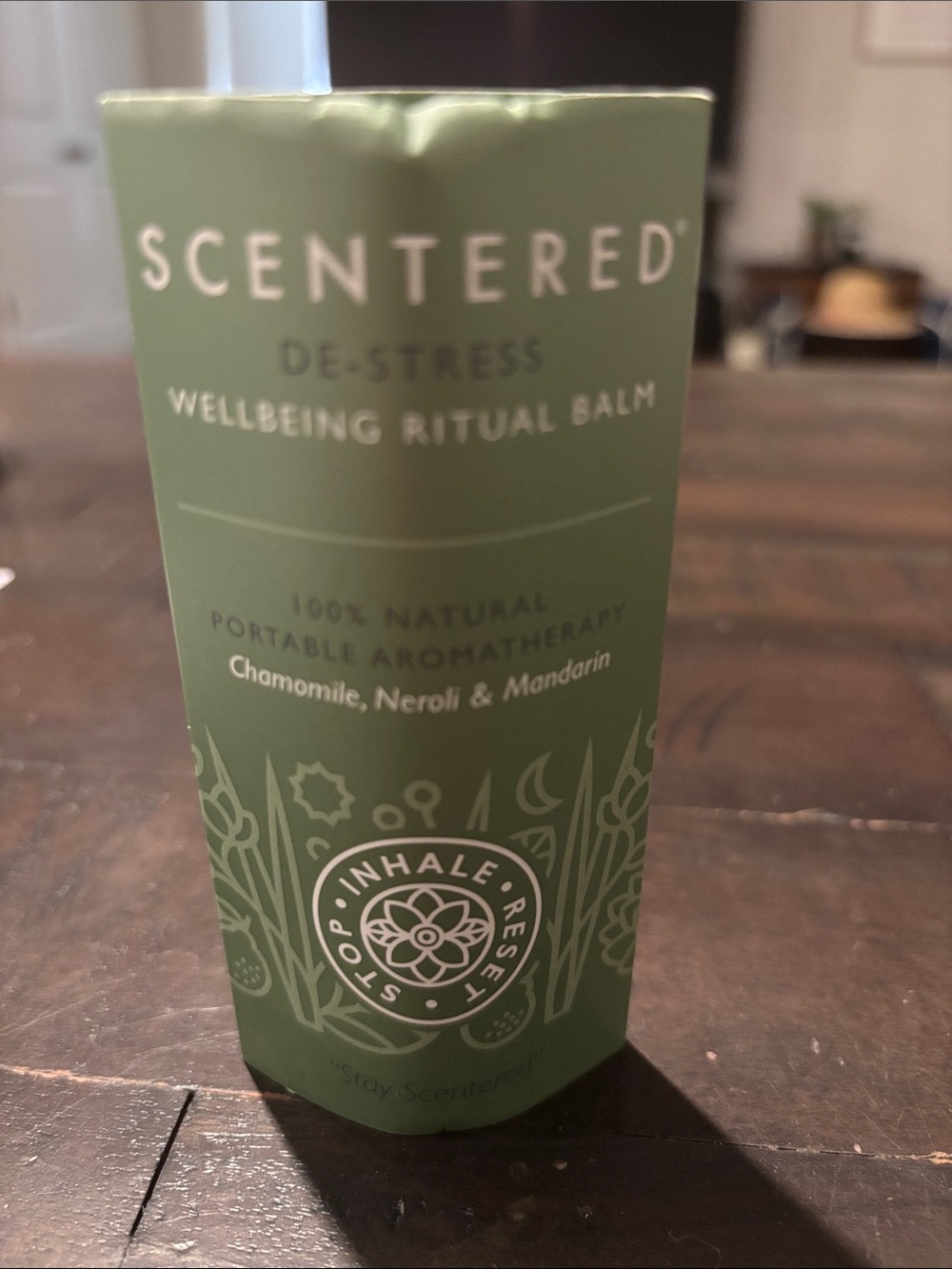 Scentered De-Stress Wellbeing Ritual Balm NWT